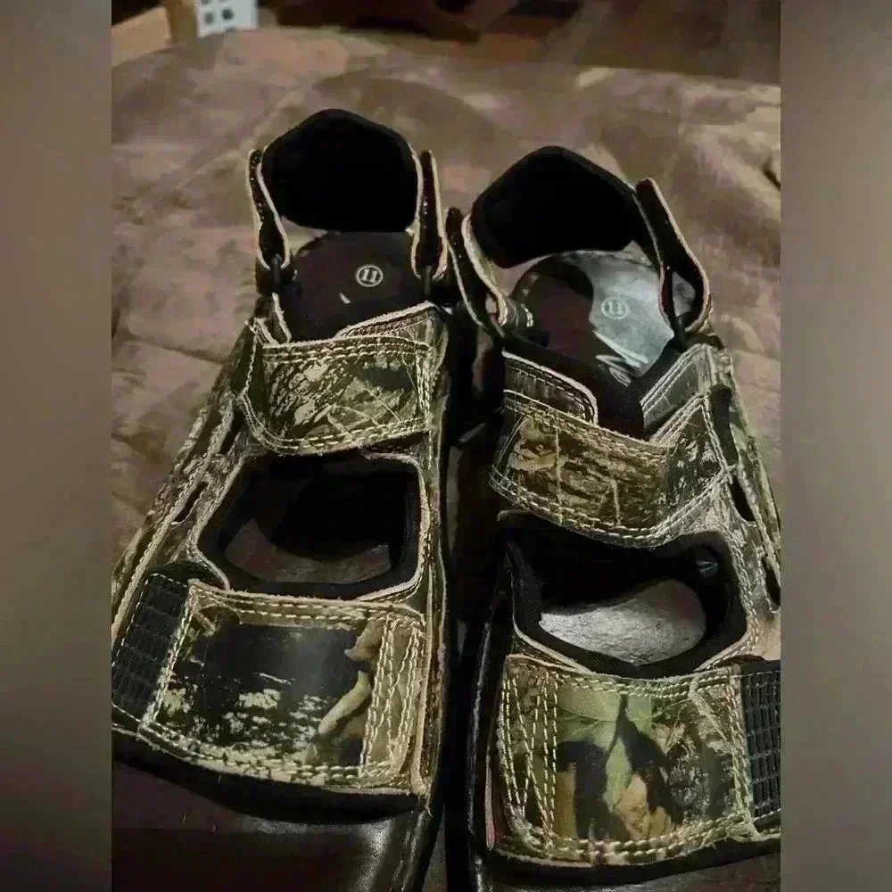 Mossy Oak Camo Men's Weber’s Sandals Size 11